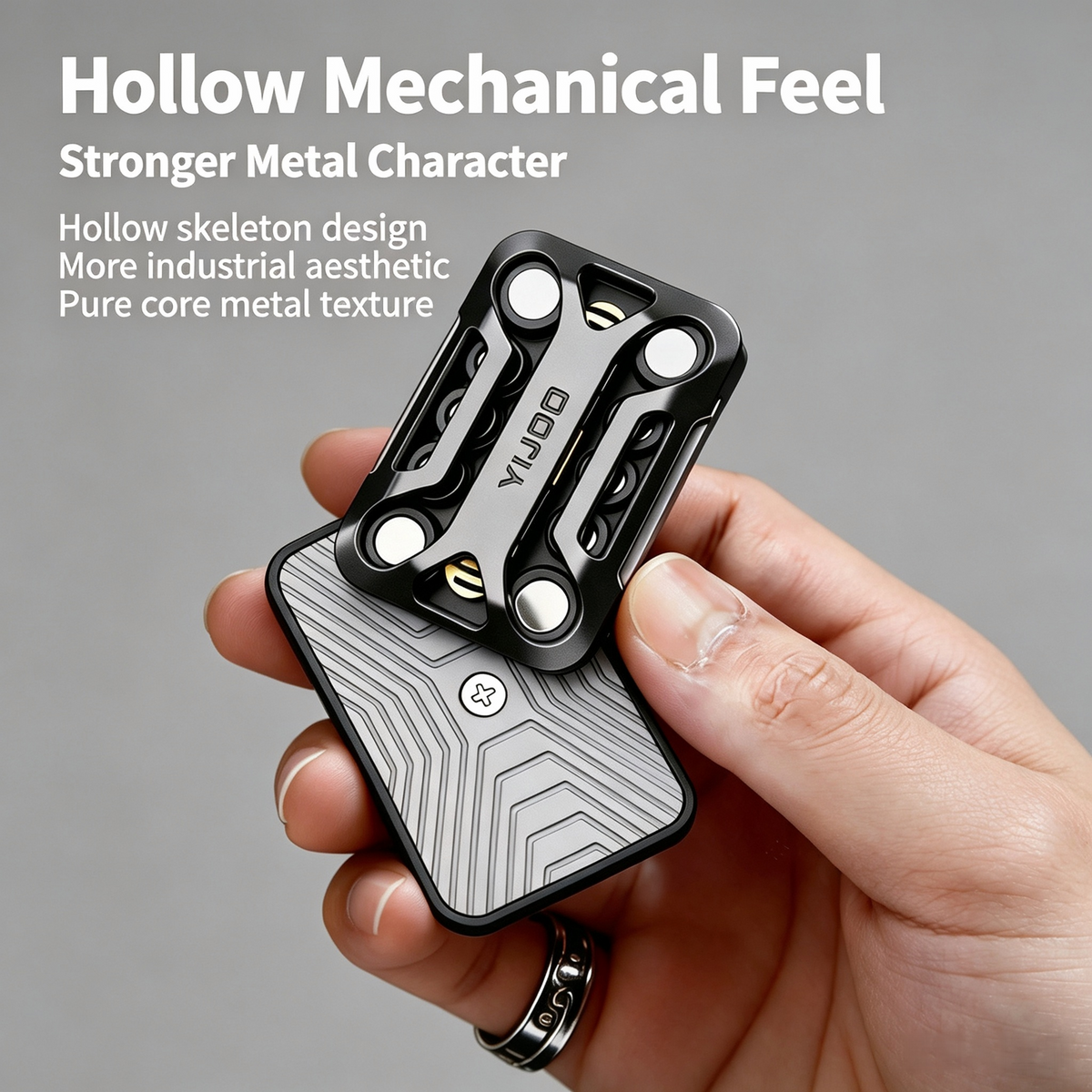 Fidget Aldult Toy EDC Infinite Metal Magnetic Poker Push Relief Anxiety and Stress