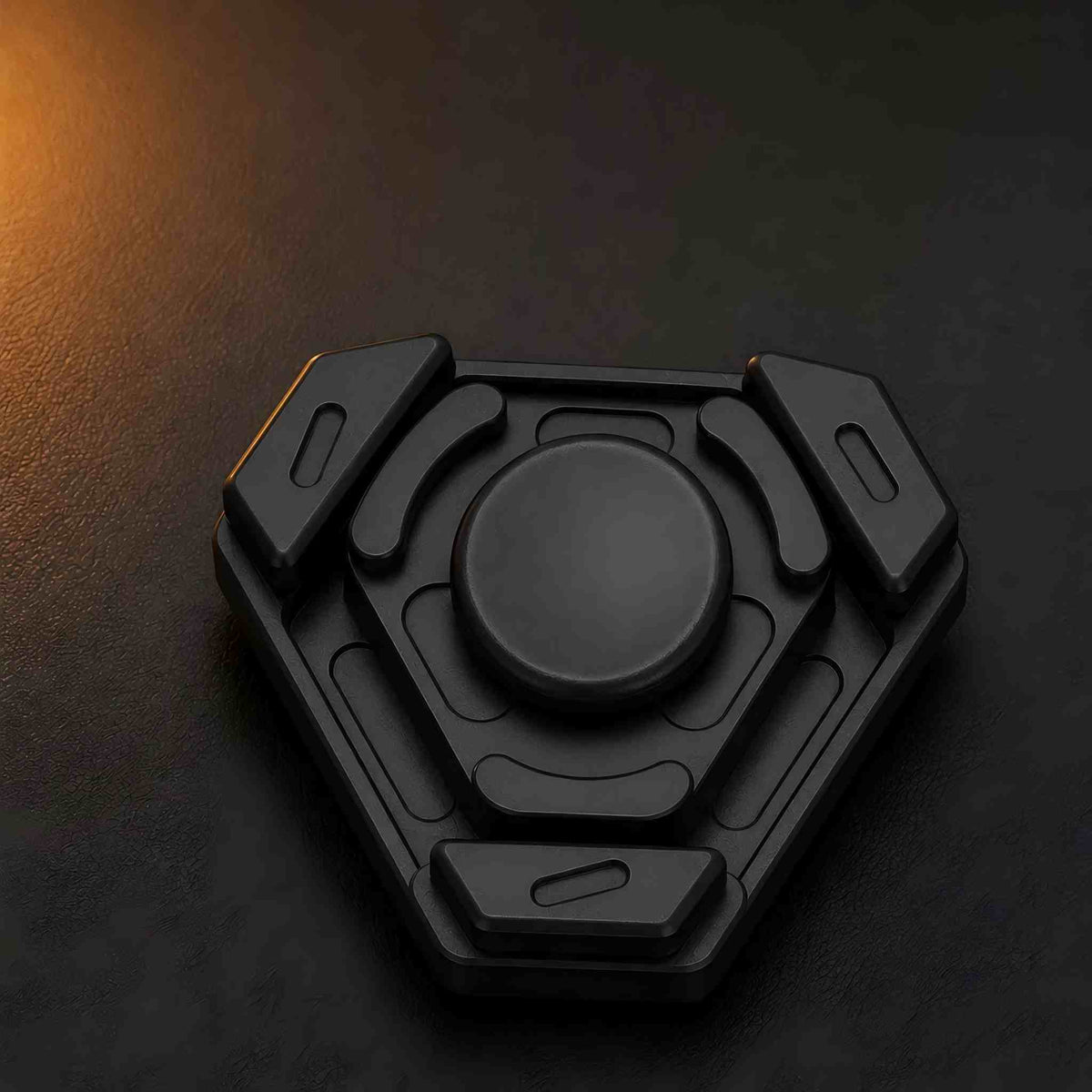 EDC retro finger spinner double-layer rotation