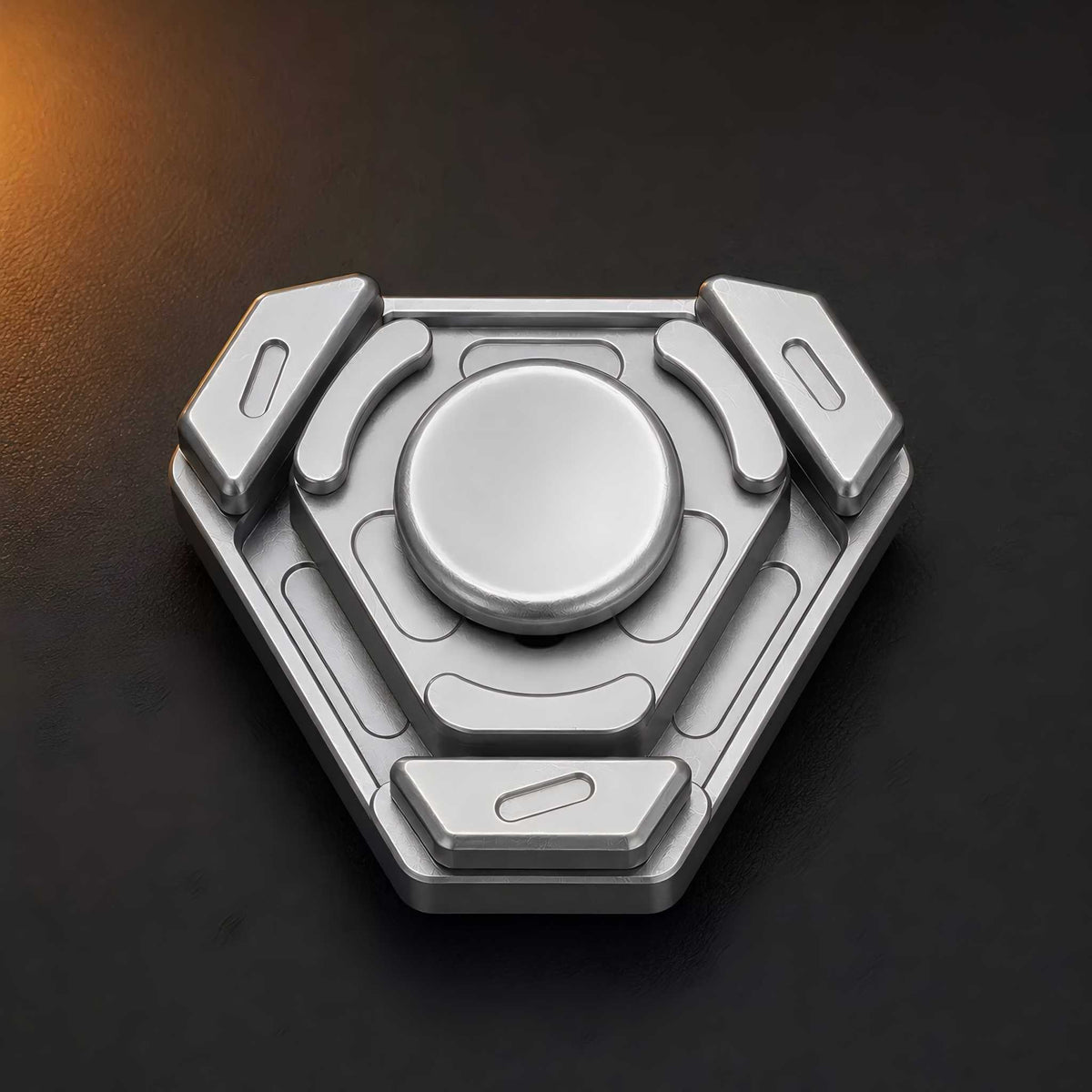 EDC retro finger spinner double-layer rotation