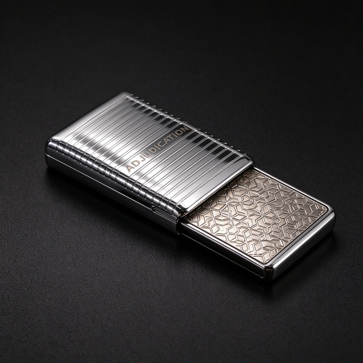 Mechanical Magnetic Fidget Slider – Infinity Push Coin EDC Desk Toy