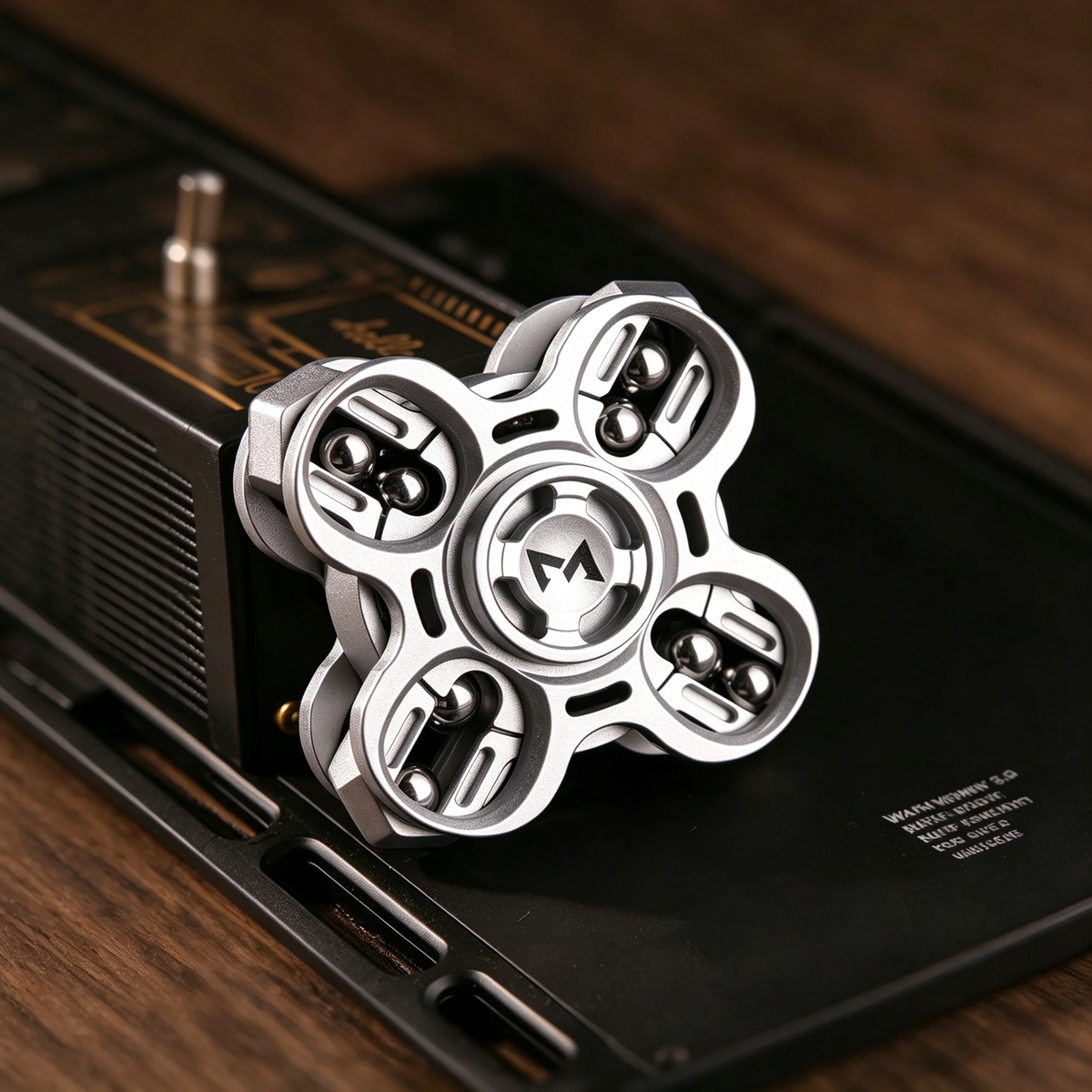 Linkage Star Wheel Fidget Spinner – Metal EDC Stress Relief Toy