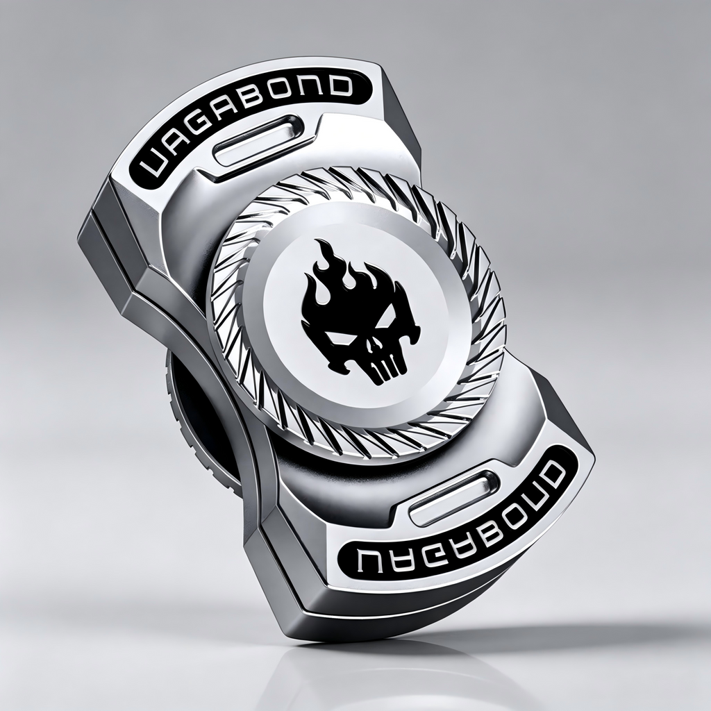 Fidget Toys Adults EDC Ghost Fidget Spinner Mechanical Push Card