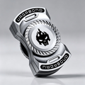 Fidget Toys Adults EDC Ghost Fidget Spinner Mechanical Push Card