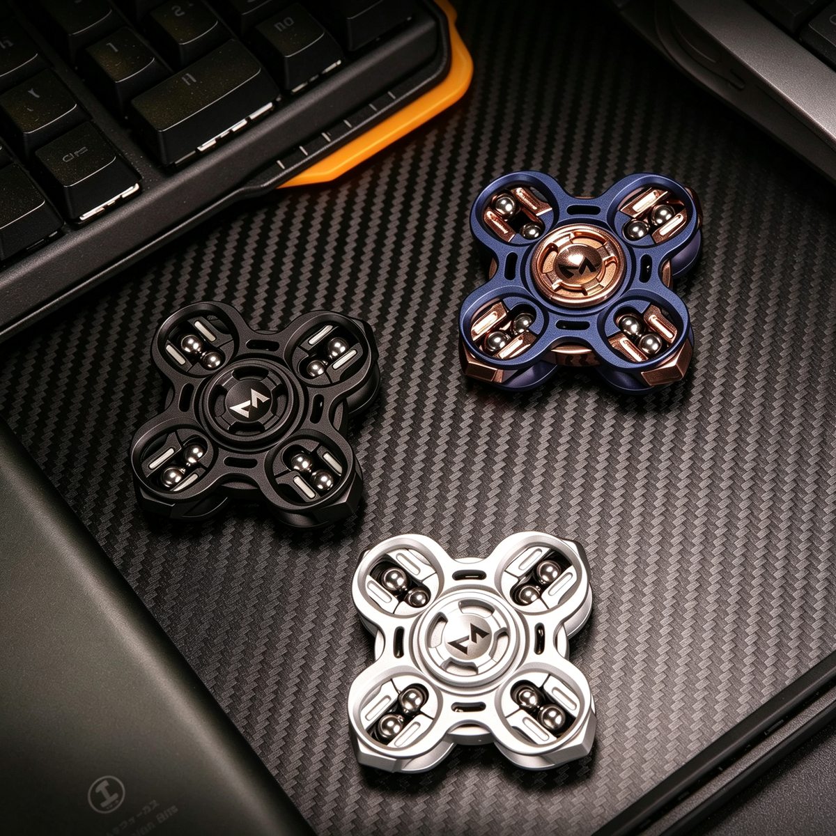 Linkage Star Wheel Fidget Spinner – Metal EDC Stress Relief Toy