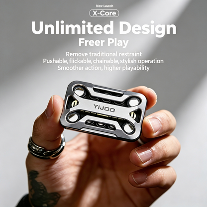 Fidget Aldult Toy EDC Infinite Metal Magnetic Poker Push Relief Anxiety and Stress