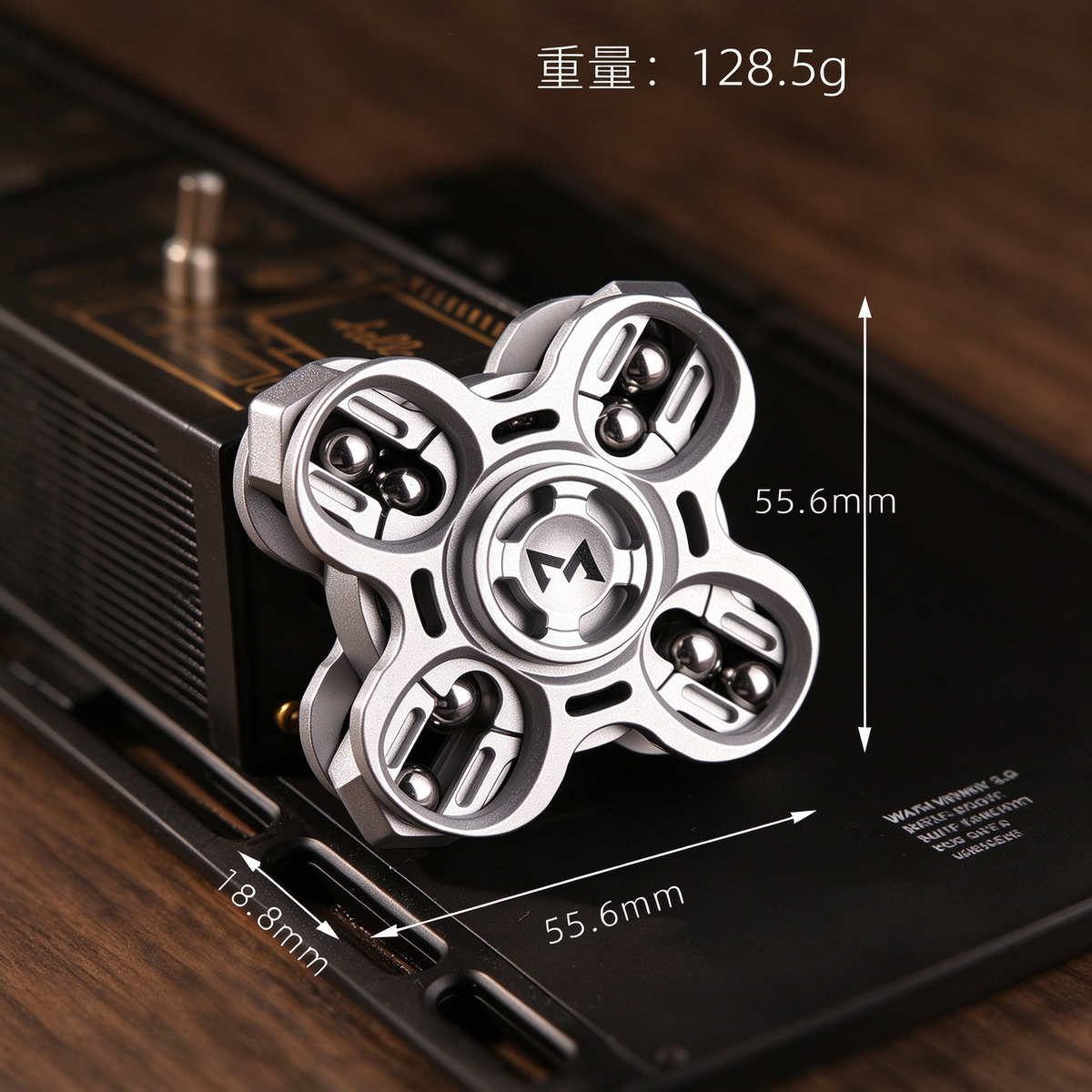 Linkage Star Wheel Fidget Spinner – Metal EDC Stress Relief Toy