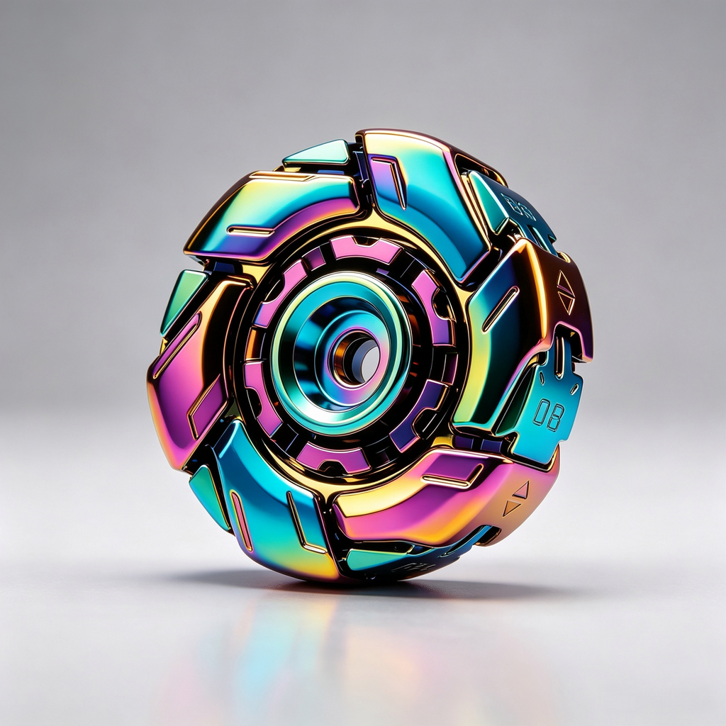 EDC Fidget Sliders Toys Adults Spinning Metal Fidget Toys Adults