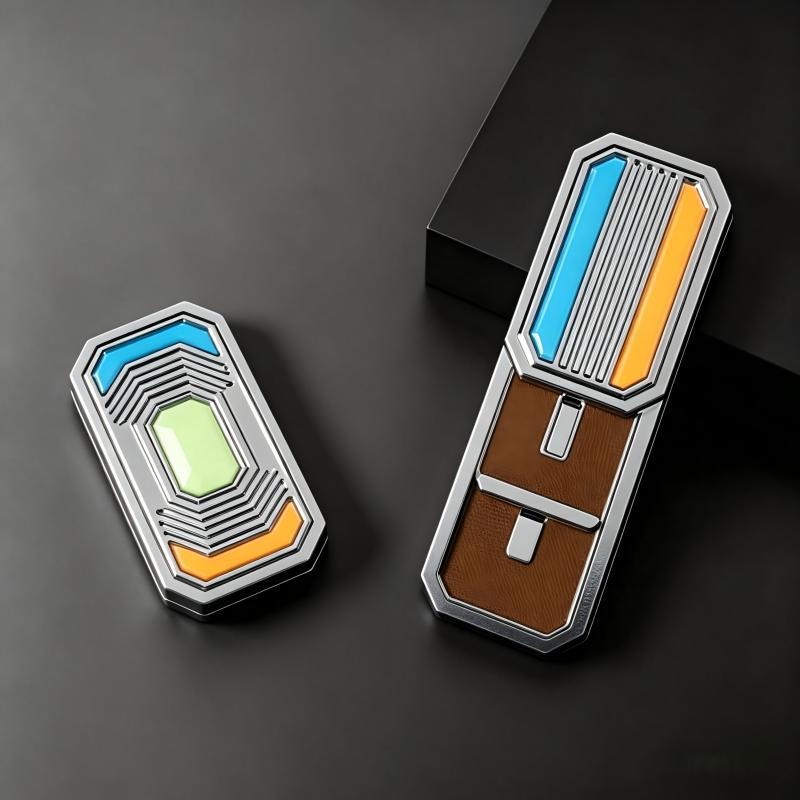 Magnetic Triple Fidget Slider – EDC Stress Relief Toy