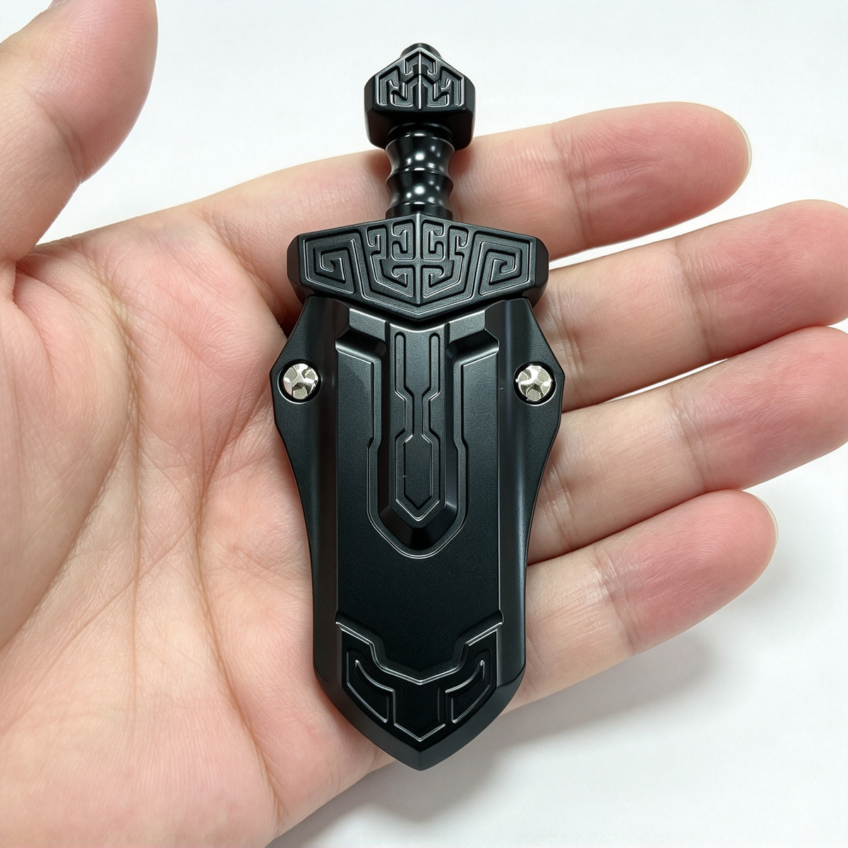 Vintage Short‑Sword EDC Fidget Slider – Mechanical Desk Toy