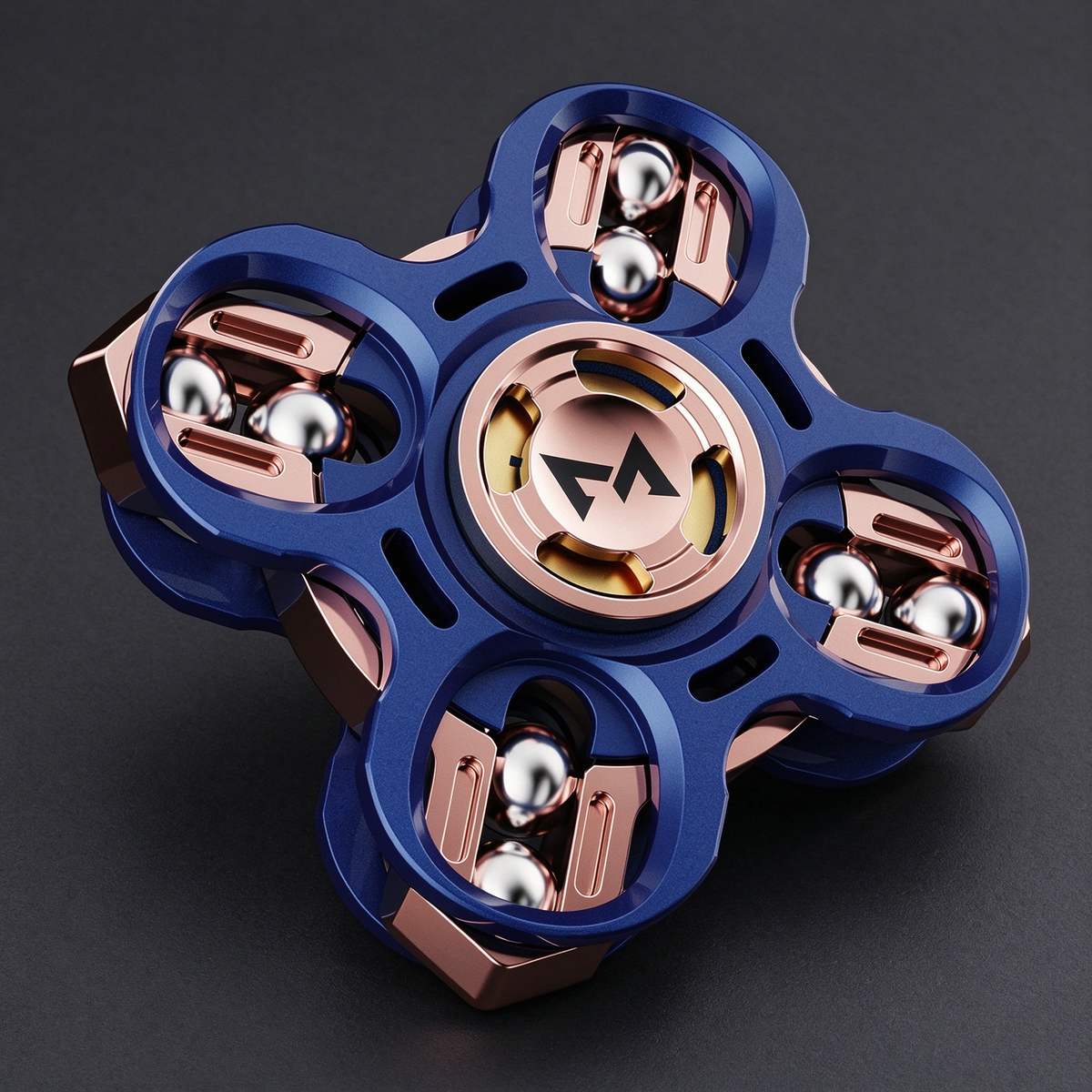Linkage Star Wheel Fidget Spinner – Metal EDC Stress Relief Toy