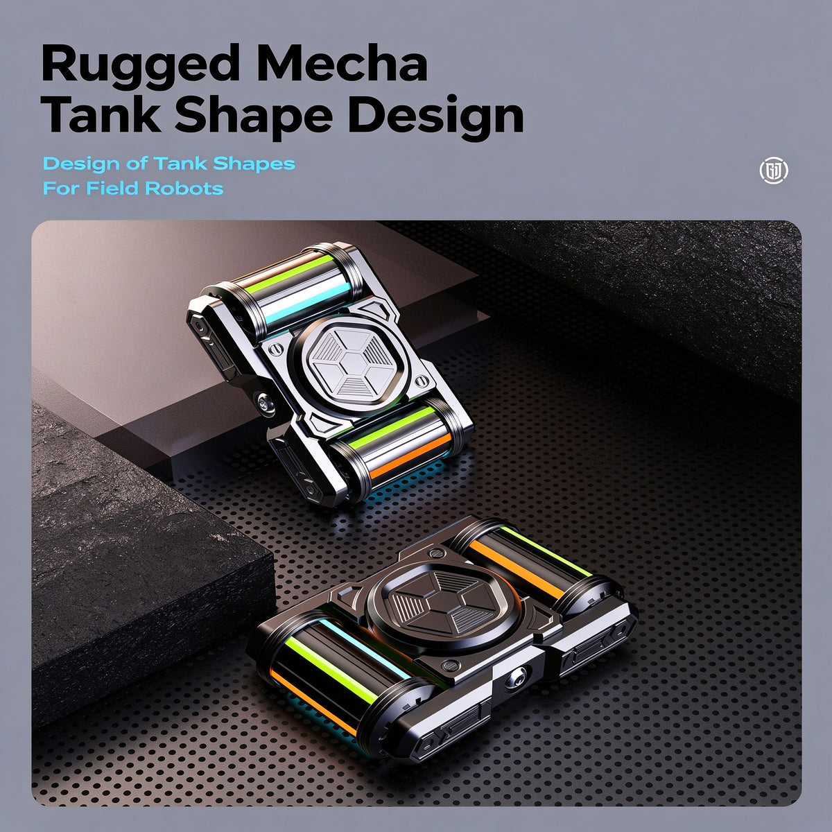 Mecha Tank Metal Fidget Spinner