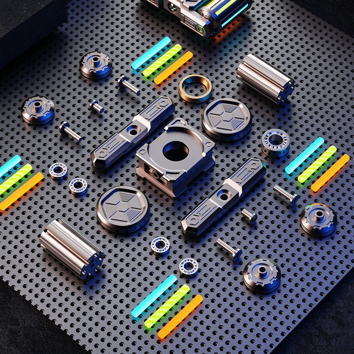 Mecha Tank Metal Fidget Spinner